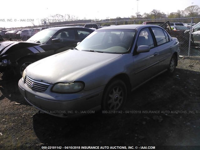 1G1NE52M3W6209025 - 1998 CHEVROLET MALIBU LS ვერცხლისფერი ფოტო 2