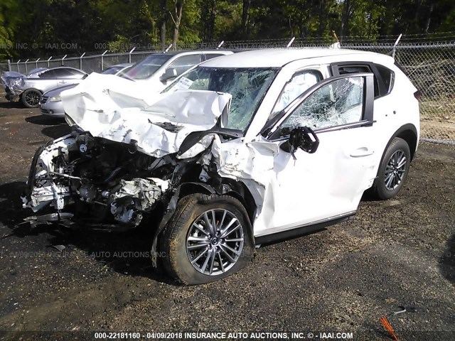 JM3KFABL9H0118569 - 2017 MAZDA CX-5 SPORT WHITE photo 2