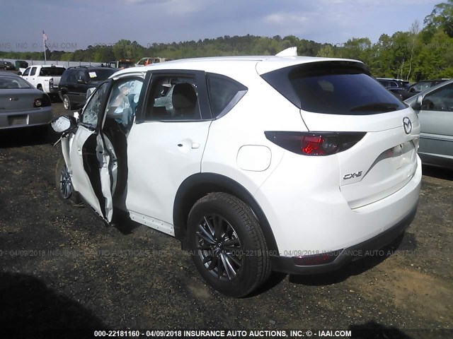 JM3KFABL9H0118569 - 2017 MAZDA CX-5 SPORT WHITE photo 3