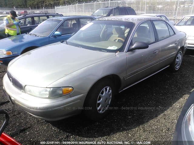 2G4WS52M8W1452515 - 1998 BUICK CENTURY CUSTOM BEIGE photo 2