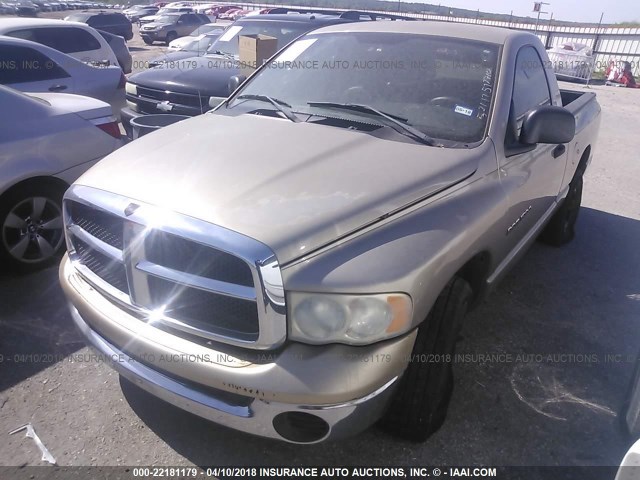 1D7HA16K64J196045 - 2004 DODGE RAM 1500 ST GOLD photo 2