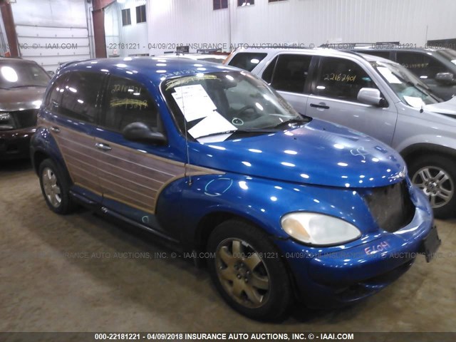 3C4FY58B04T349058 - 2004 CHRYSLER PT CRUISER TOURING BLUE photo 1