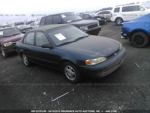 1Y1SK52872Z406791 - 2002 CHEVROLET GEO PRIZM LSI GREEN photo 1