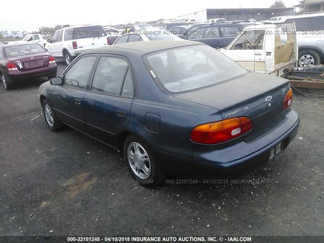 1Y1SK52872Z406791 - 2002 CHEVROLET GEO PRIZM LSI GREEN photo 3