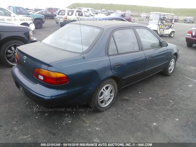 1Y1SK52872Z406791 - 2002 CHEVROLET GEO PRIZM LSI GREEN photo 4