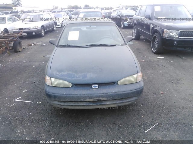 1Y1SK52872Z406791 - 2002 CHEVROLET GEO PRIZM LSI GREEN photo 6