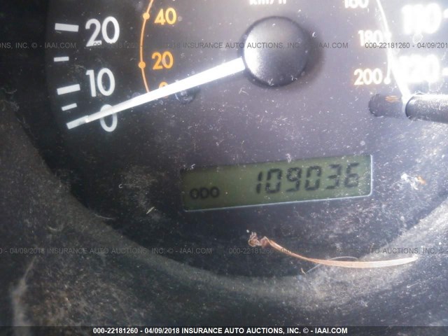 KL1TD66628B155561 - 2008 CHEVROLET AVEO LS BLACK photo 7