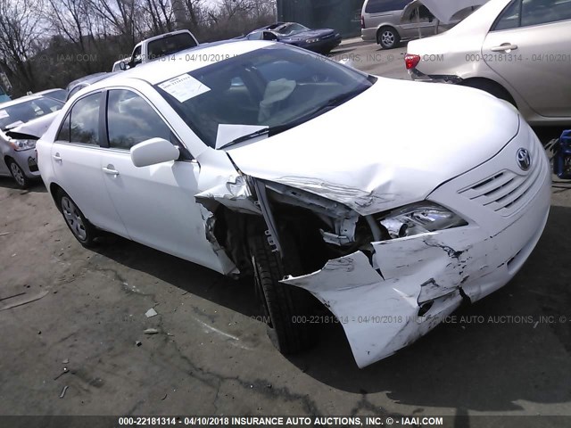 4T1BE46K37U703469 - 2007 TOYOTA CAMRY NEW GENERAT CE/LE/XLE/SE WHITE photo 1