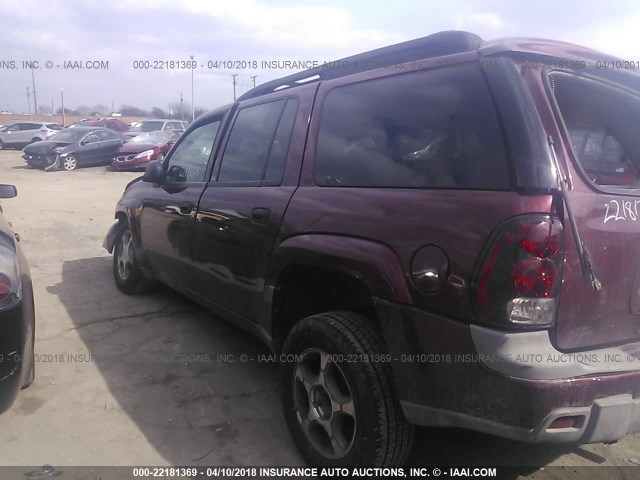 1GNET16S346179821 - 2004 CHEVROLET TRAILBLAZER EXT LS/EXT LT RED photo 3