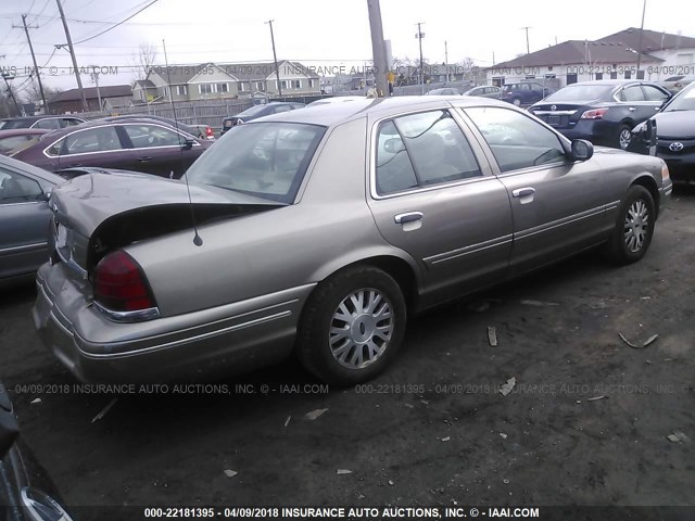 2FAFP74W55X158703 - 2005 FORD CROWN VICTORIA LX TAN photo 4