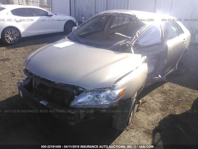 4T1BK46K48U570733 - 2008 TOYOTA CAMRY LE/XLE/SE ოქროსფერი ფოტო 6