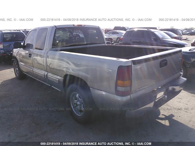 2GCEC19V7Y1337735 - 2000 CHEVROLET SILVERADO C1500 TAN photo 3