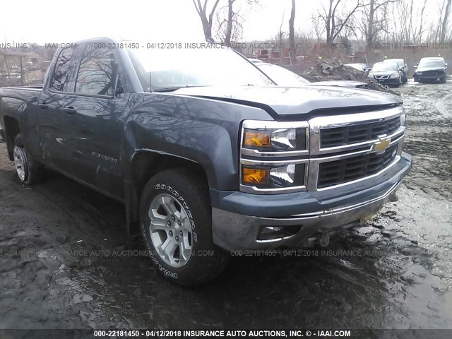 1GCVKREC8EZ242240 - 2014 CHEVROLET SILVERADO K1500 LT BLUE photo 6