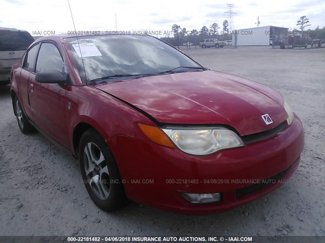 1G8AW12FX5Z141780 - 2005 SATURN ION LEVEL 3 RED photo 1