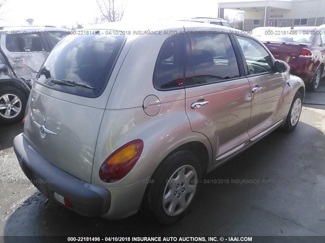 3C4FY48B82T229192 - 2002 CHRYSLER PT CRUISER CLASSIC 金色 照片 4