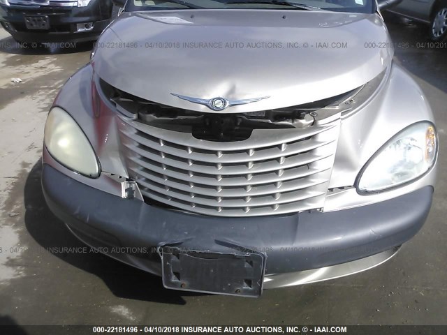 3C4FY48B82T229192 - 2002 CHRYSLER PT CRUISER CLASSIC 金色 照片 6