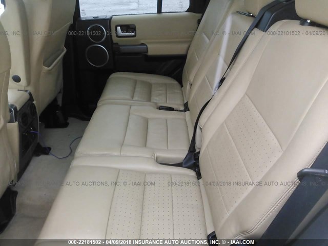 SALAA25465A309815 - 2005 LAND ROVER LR3 WHITE photo 8