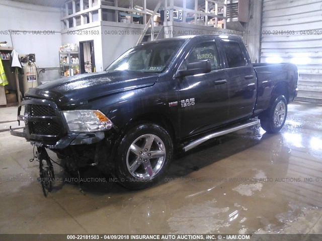 1C6RR7FT9DS670137 - 2013 RAM 1500 ST BLUE photo 2