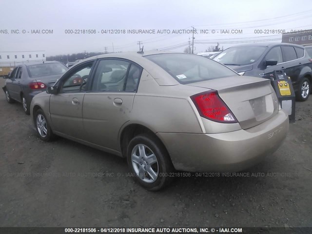 1G8AJ58F36Z199941 - 2006 SATURN ION LEVEL 2 GOLD photo 3