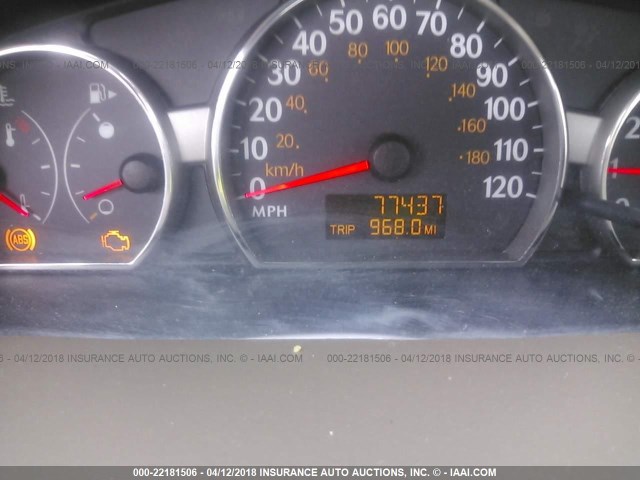 1G8AJ58F36Z199941 - 2006 SATURN ION LEVEL 2 Qızıl foto 7