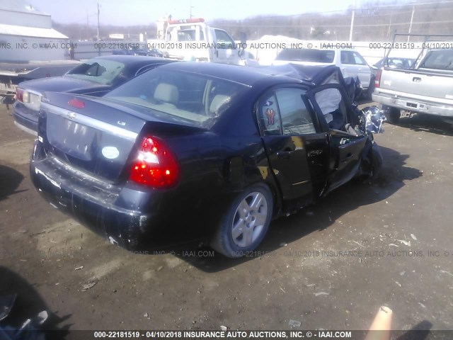 1G1ZS58F77F221313 - 2007 CHEVROLET MALIBU LS 黑色 照片 4