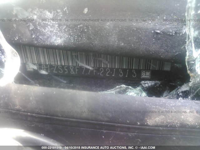 1G1ZS58F77F221313 - 2007 CHEVROLET MALIBU LS 黑色 照片 9