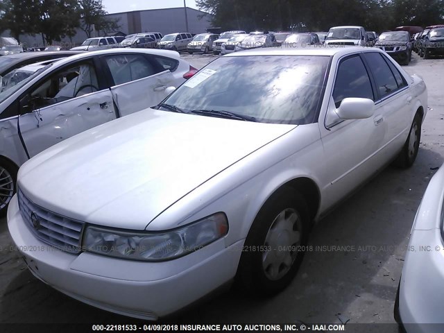 1G6KS54Y41U125368 - 2001 CADILLAC SEVILLE SLS WHITE photo 2