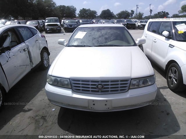 1G6KS54Y41U125368 - 2001 CADILLAC SEVILLE SLS WHITE photo 6