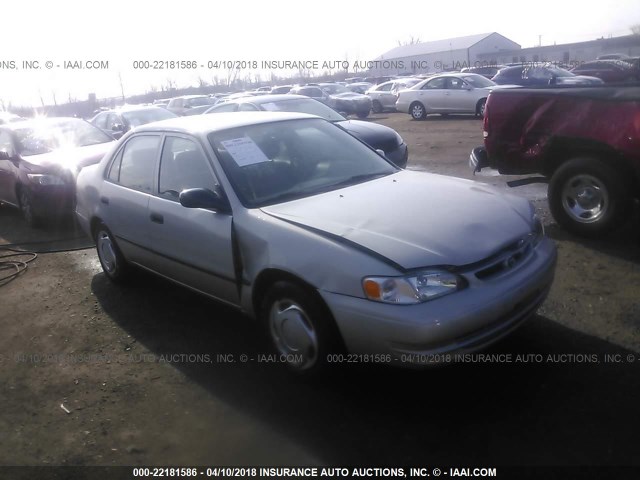 2T1BR12E0XC151644 - 1999 TOYOTA COROLLA VE/CE/LE SILVER photo 1