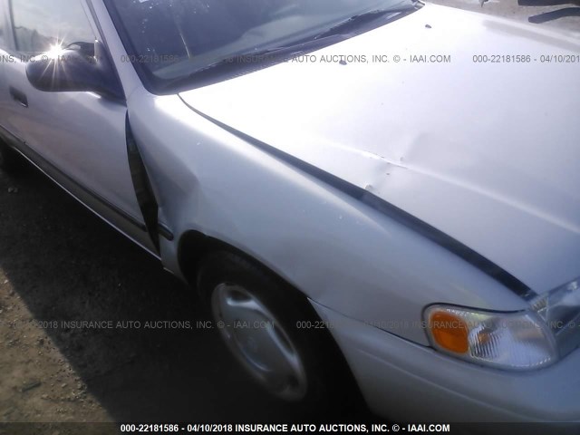 2T1BR12E0XC151644 - 1999 TOYOTA COROLLA VE/CE/LE SILVER photo 6