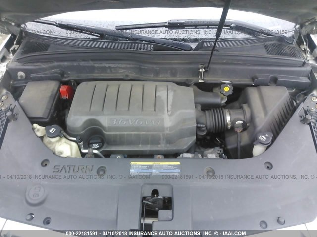 5GZEV337X8J189729 - 2008 SATURN OUTLOOK XR/TOURING 银色 照片 10