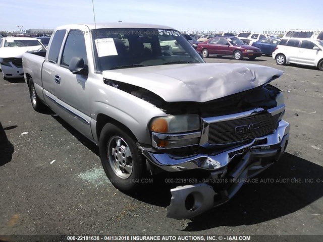 2GTEC19T841177857 - 2004 GMC NEW SIERRA C1500 TAN photo 1