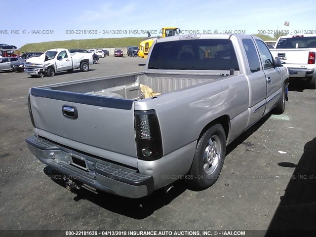 2GTEC19T841177857 - 2004 GMC NEW SIERRA C1500 TAN photo 4