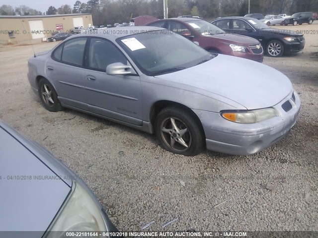 1G2WP52K4YF315706 - 2000 PONTIAC GRAND PRIX GT SILVER photo 1