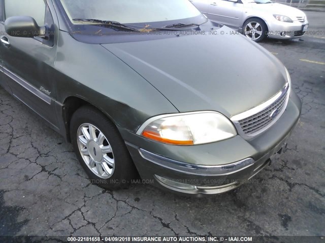 2FMDA58432BB68120 - 2002 FORD WINDSTAR LIMITED GREEN photo 6