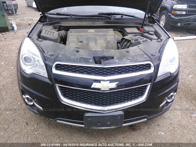 2CNFLGE56B6452152 - 2011 CHEVROLET EQUINOX LTZ BLACK photo 10