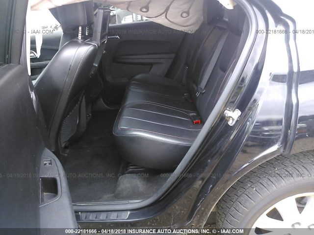 2CNFLGE56B6452152 - 2011 CHEVROLET EQUINOX LTZ BLACK photo 8