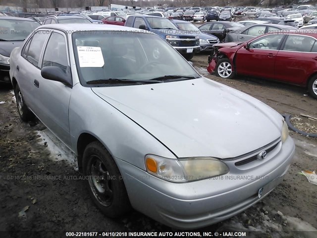 1NXBR12EXXZ142853 - 1999 TOYOTA COROLLA VE/CE/LE SILVER photo 1