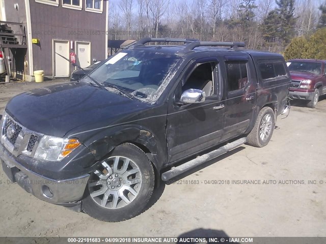 1N6AD0EV6BC400253 - 2011 NISSAN FRONTIER S/SV/SL/PRO-4X GRAY photo 2