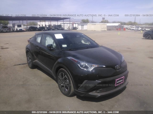 NMTKHMBX2JR036322 - 2018 TOYOTA C-HR XLE/XLE PREMIUM BLACK photo 1