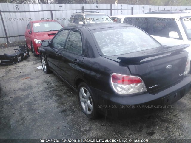 JF1GD61607G507285 - 2007 SUBARU IMPREZA 2.5I BLACK photo 3