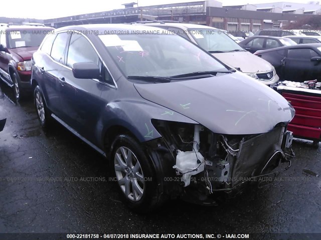 JM3ER293580199540 - 2008 MAZDA CX-7 GRAY photo 1