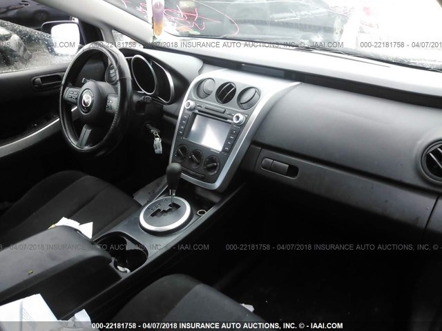 JM3ER293580199540 - 2008 MAZDA CX-7 GRAY photo 5