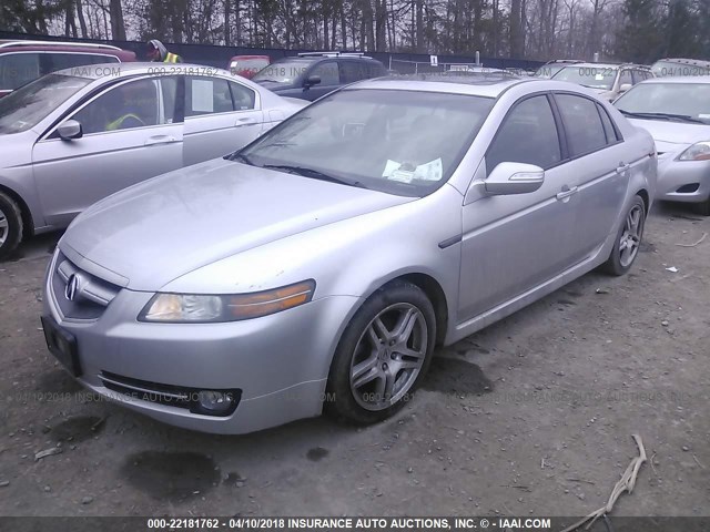 19UUA66237A047670 - 2007 ACURA TL GRAY photo 2