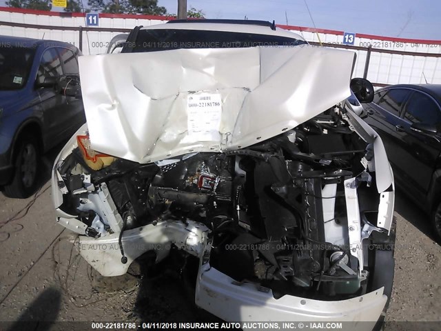 3GTP1XE27DG114898 - 2013 GMC SIERRA C1500 DENALI WHITE photo 6