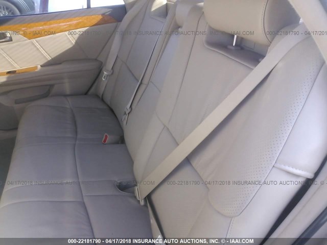 4T1BK36B36U124399 - 2006 TOYOTA AVALON XL/XLS/TOURING/LIMITED BEIGE photo 8