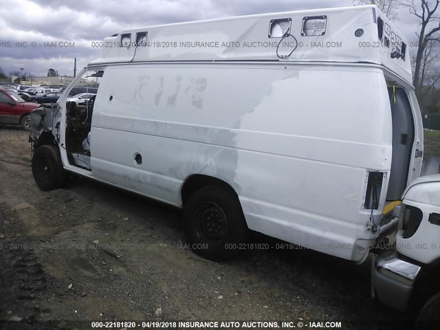 1FDSS3EL3EDB15145 - 2014 FORD ECONOLINE E350 SUPER DUTY VAN WHITE photo 3