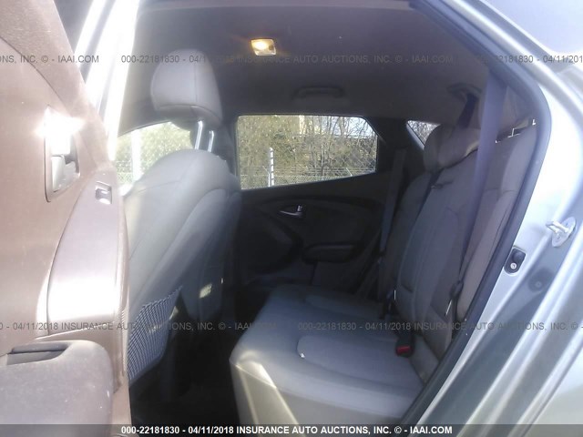 KM8JTCAF9FU061795 - 2015 HYUNDAI TUCSON GLS GRAY photo 8