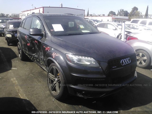 WA1DGAFEXDD003311 - 2013 AUDI Q7 PRESTIGE GRAY photo 1