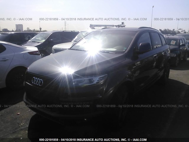 WA1DGAFEXDD003311 - 2013 AUDI Q7 PRESTIGE GRAY photo 2